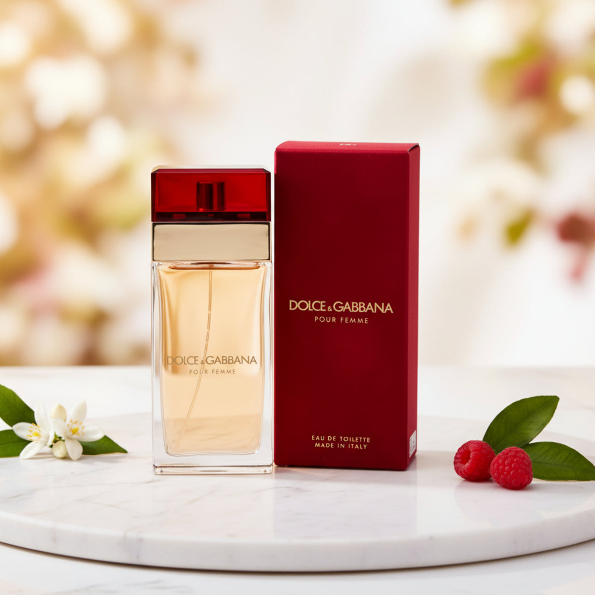 D & G Pour Femme Dolce & Gabbana 3.3 / 3.4 oz EDT Perfume for Women New In Box 8057971180394