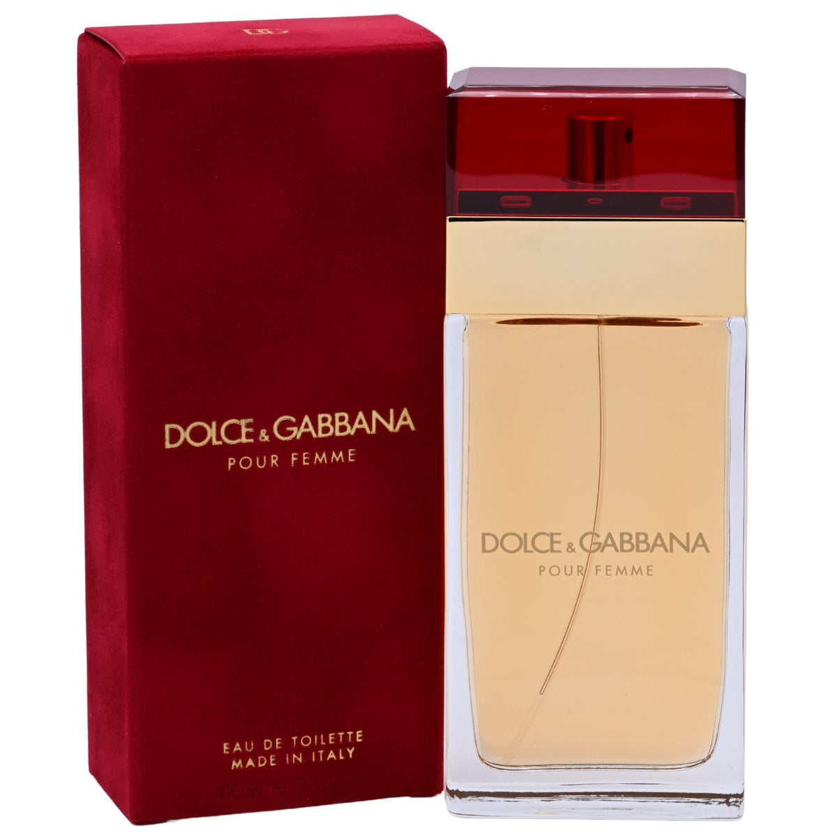 D & G Pour Femme Dolce & Gabbana 3.3 / 3.4 oz EDT Perfume for Women New In Box 8057971180394