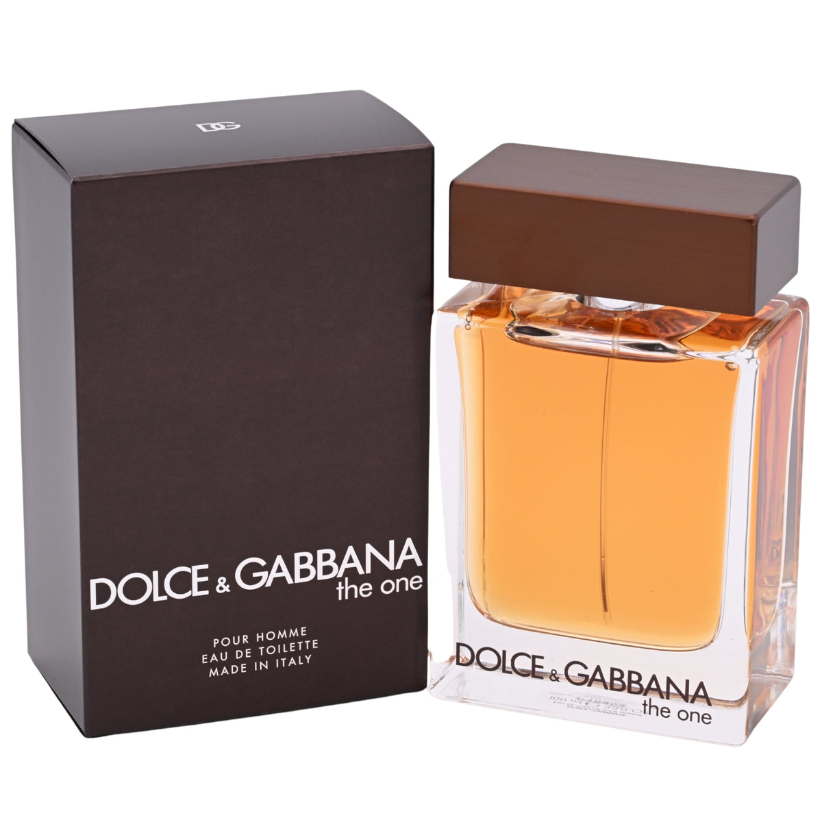 D & G THE ONE Dolce & Gabbana for Men 3.3 / 3.4 oz edt NEW IN BOX 8057971180509