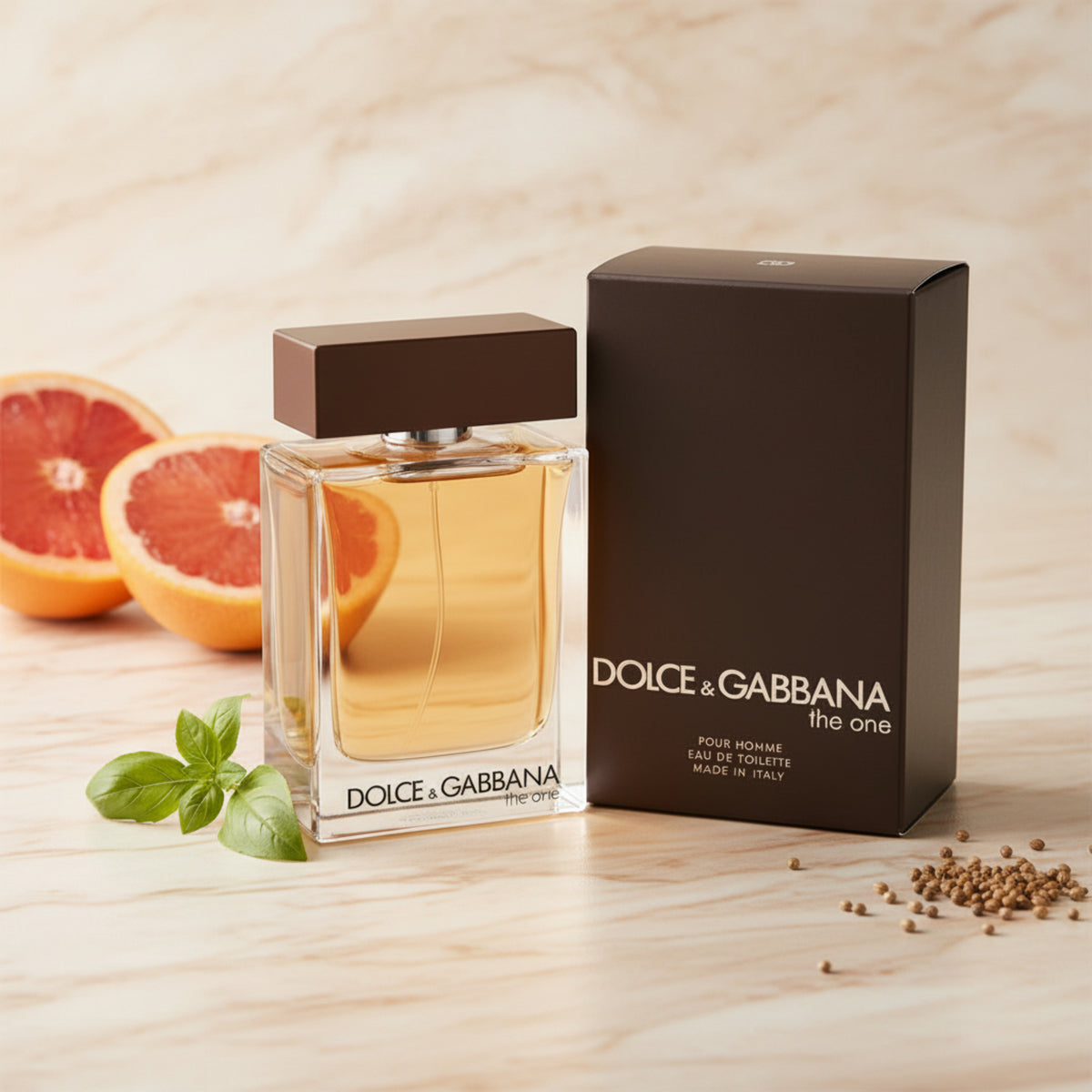 D & G THE ONE Dolce & Gabbana for Men 3.3 / 3.4 oz edt NEW IN BOX 8057971180509