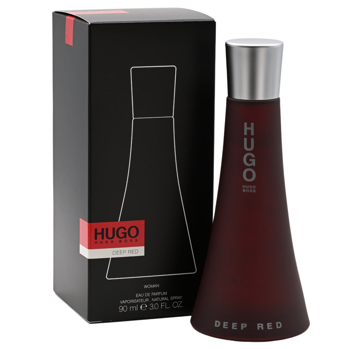 Deep Red by Hugo Boss Perfume 3.0 oz edp New in Box 737052683553