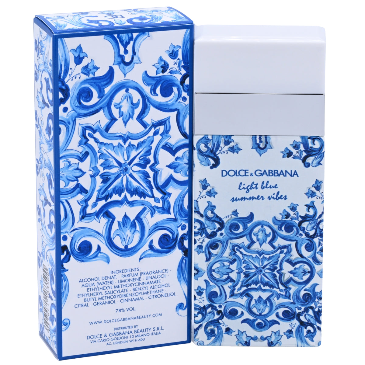 Dolce & Gabbana Light Blue Summer Vibes Eau de Toilette Spray for Women 3.3/3.4 oz 8057971183500