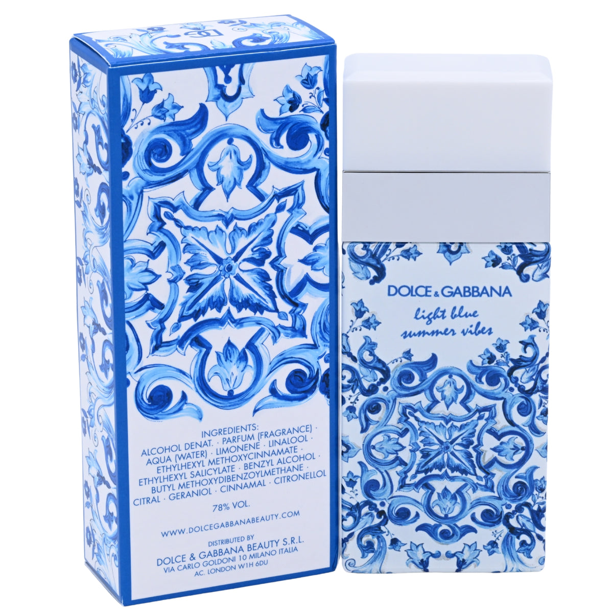 Dolce & Gabbana Light Blue Summer Vibes EDT Spray Women 1.7 oz 50ml NIB 8057971183494