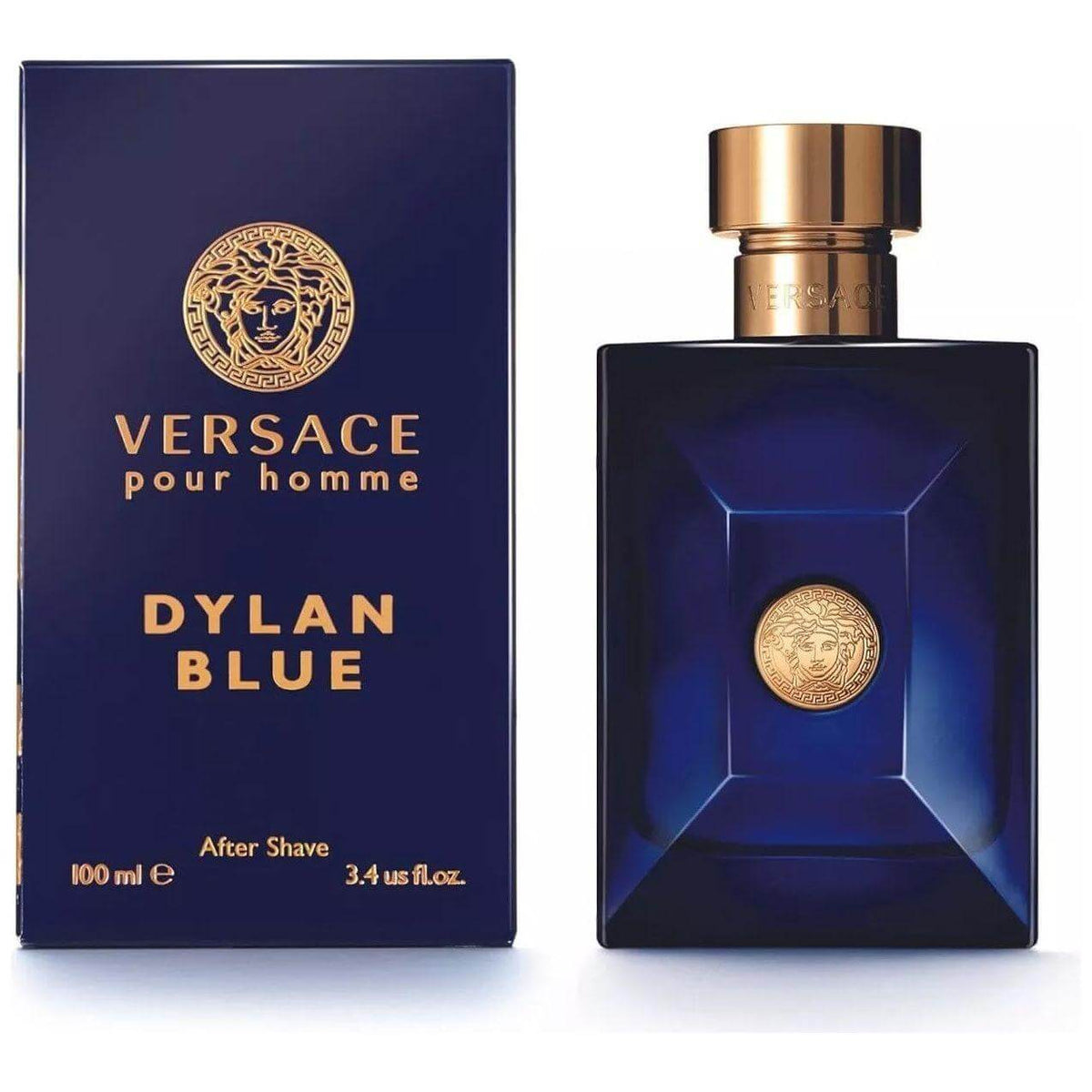 Dylan Blue by Gianni Versace after shave for men 3.3 / 3.4 oz New in Box 8011003826506