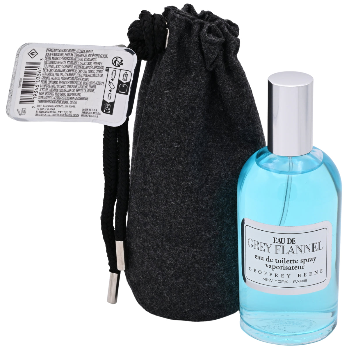 EAU de GREY FLANNEL by Geoffrey Beene 4 / 4.0 oz EDT For Men New in Box 719346035613