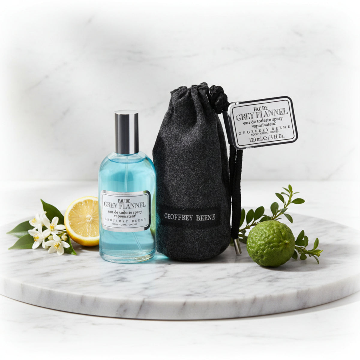 EAU de GREY FLANNEL by Geoffrey Beene 4 / 4.0 oz EDT For Men New in Box 719346035613