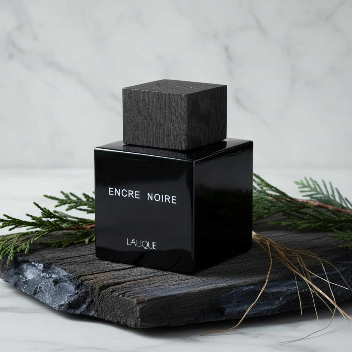 Encre Noire by Lalique Cologne for Men EDT 3.3 / 3.4 oz New In Box 3454960022522