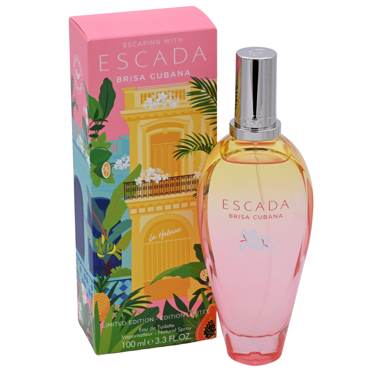 Escada Brisa Cubana Eau de Toilette Spray for Women 3.4 oz (100 ml) - Limited Edition 3616304203572