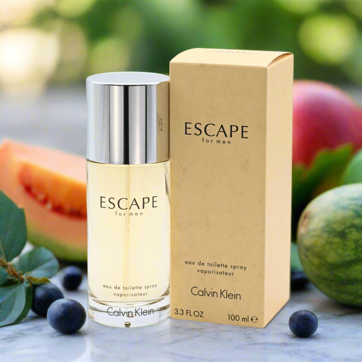 ESCAPE by Calvin Klein Cologne for Men EDT 3.3 / 3.4 oz New in Box 088300100514