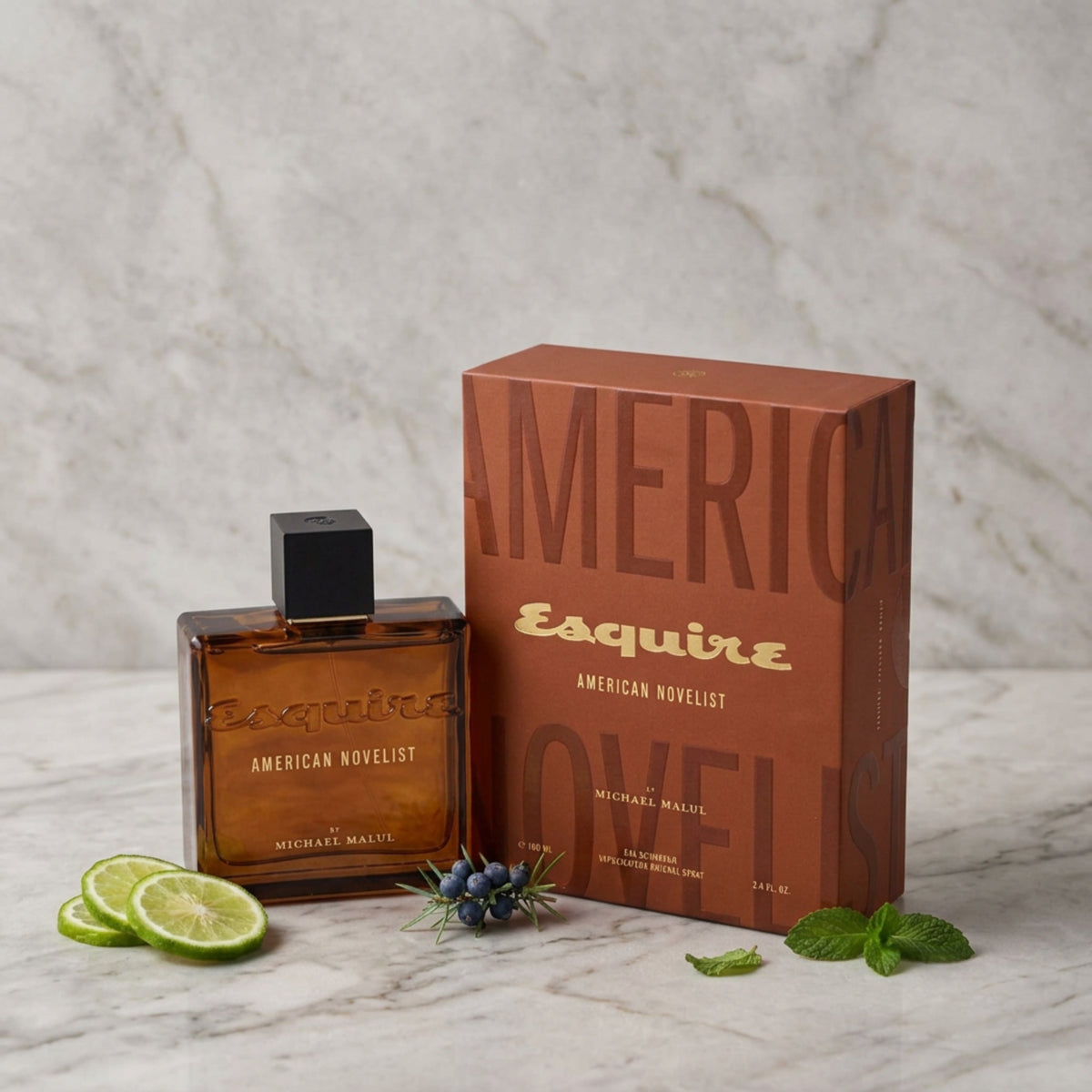 Esquire American Novelist by Michael Malul for men EDP 3.3 / 3.4 oz New in Box 710497541091