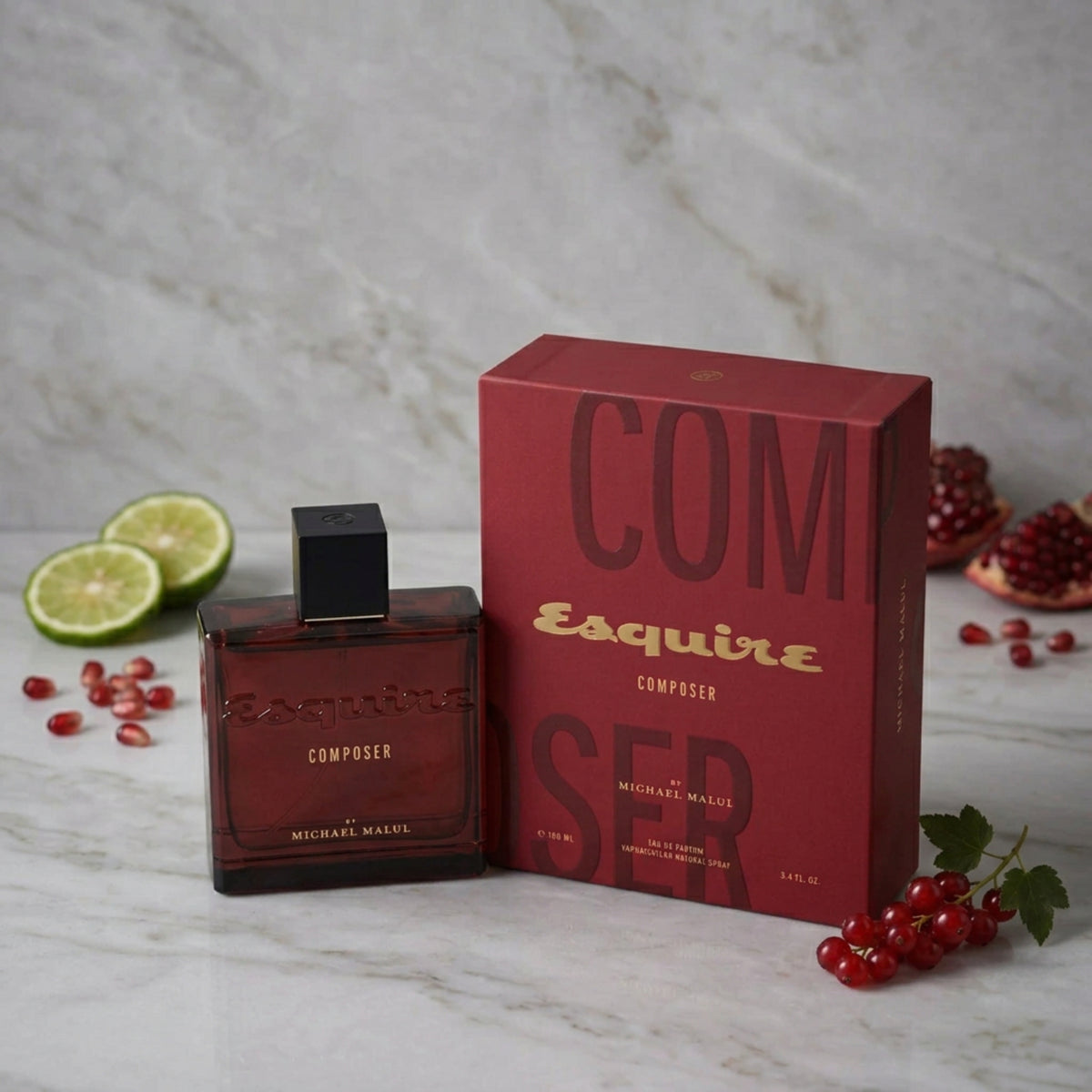 Esquire Composer by Michael Malul for men EDP 3.3 / 3.4 oz New in Box 810181101003