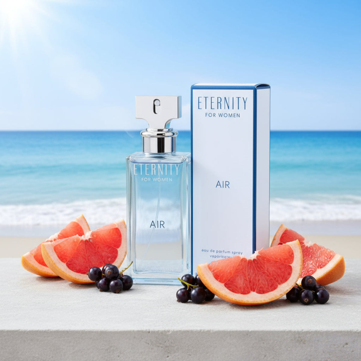 ETERNITY AIR by Calvin Klein perfume EDP 3.3 / 3.4 oz New in Box 3614224821944