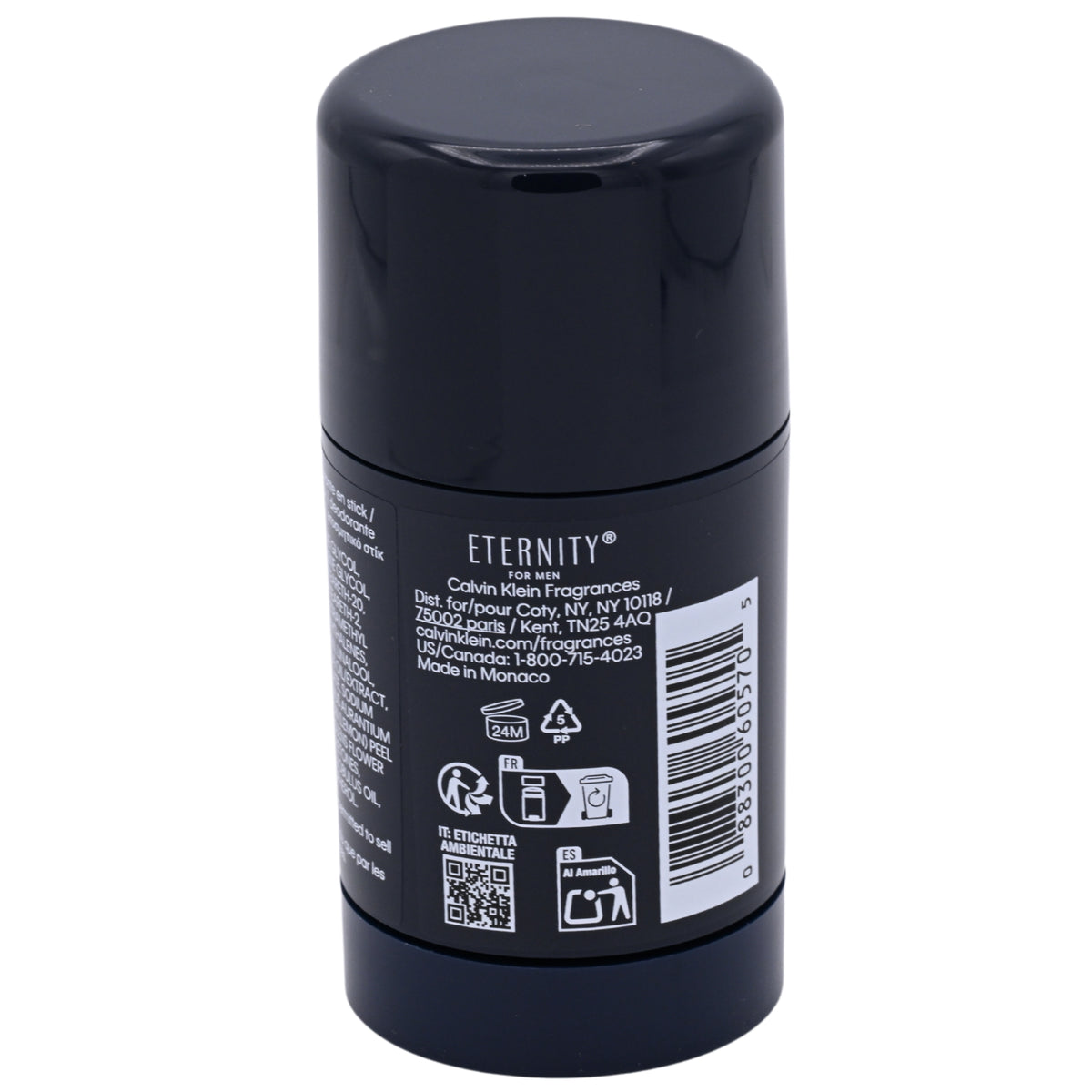 Eternity by Calvin Klein Alcohol Free Deodorant Stick for Men 2.6 oz New 088300605705
