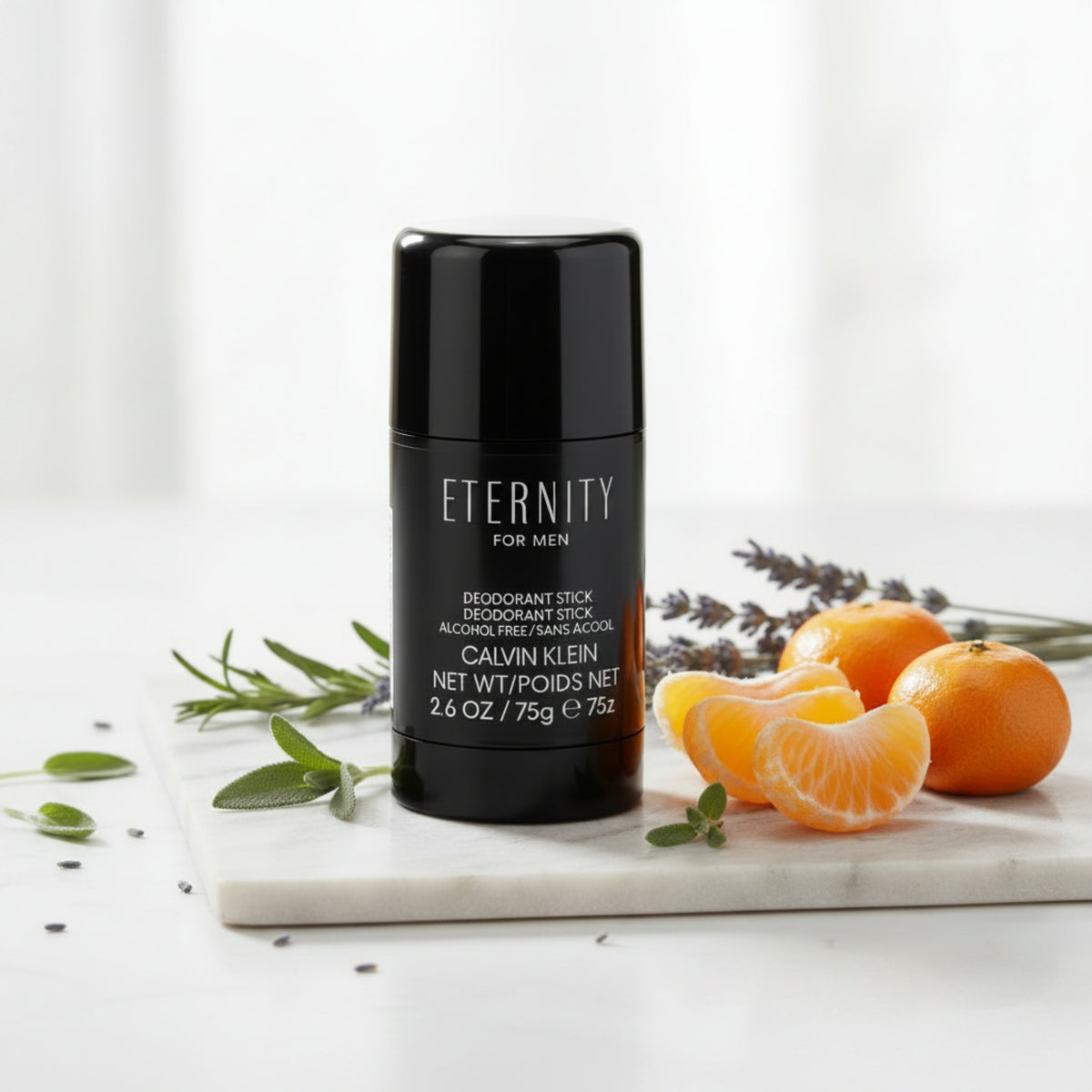 Eternity by Calvin Klein Alcohol Free Deodorant Stick for Men 2.6 oz New 088300605705