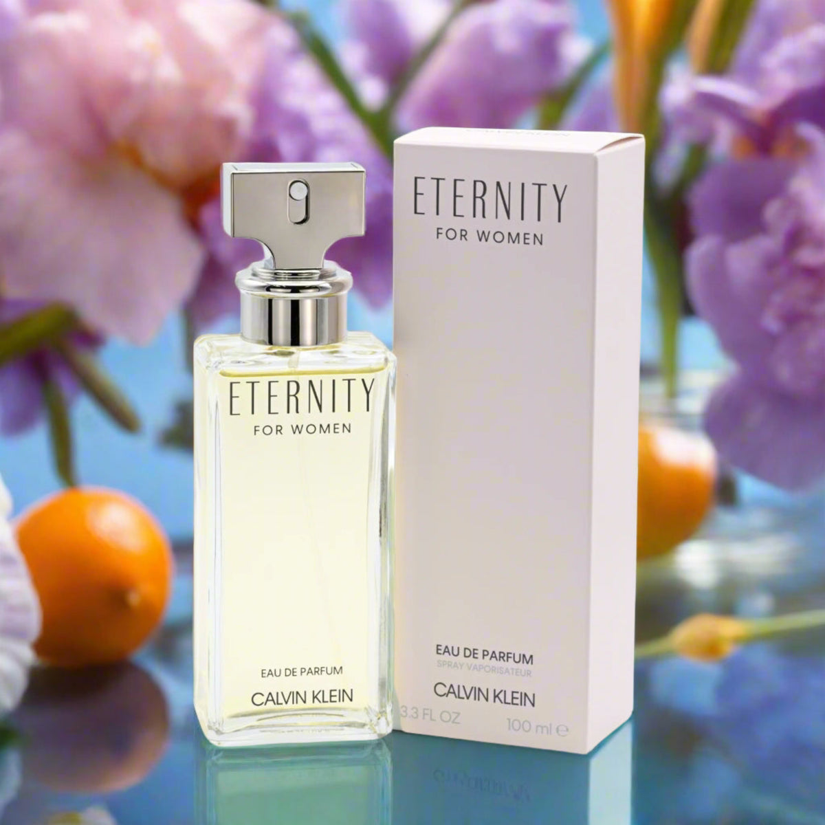 ETERNITY by Calvin Klein perfume for women EDP 3.3 / 3.4 oz New in Box 088300601400