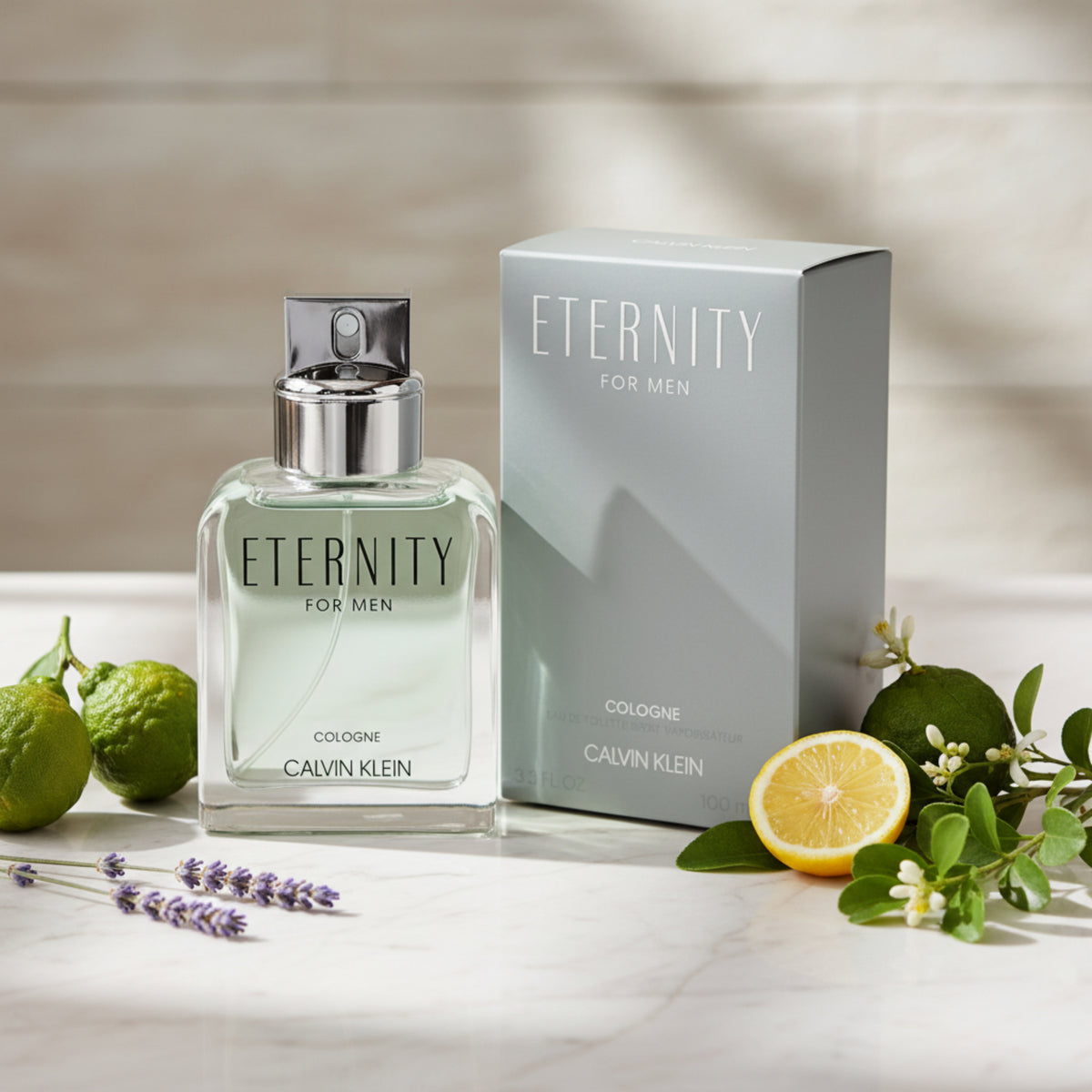 Eternity Cologne by Calvin Klein for men EDT 3.3 / 3.4 oz New in Box 3614228834896