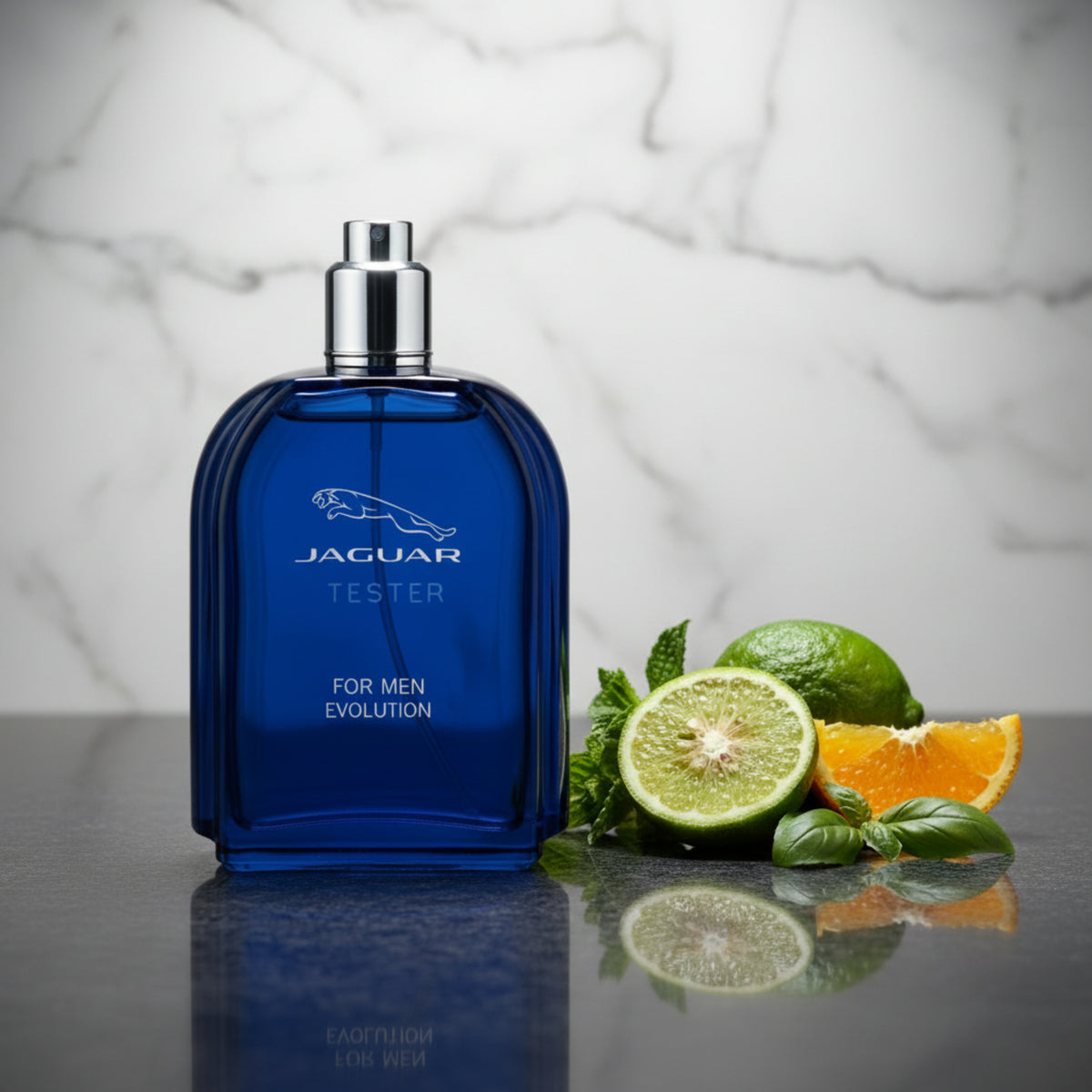 EVOLUTION Jaguar cologne men edt 3.4 oz 3.3 NEW TESTER - 3.4 oz / 100 ml 7640111505297