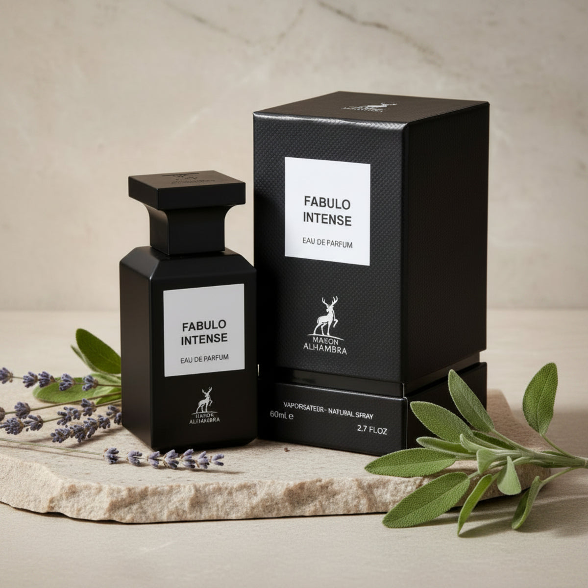Fabulo Intense by Maison Alhambra cologne for men EDP 2.7 oz New in Box 6291108735800