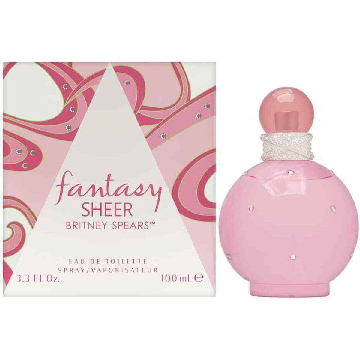 Fantasy Sheer by Britney Spears for women EDT 3.3 / 3.4 oz New in Box 719346256346
