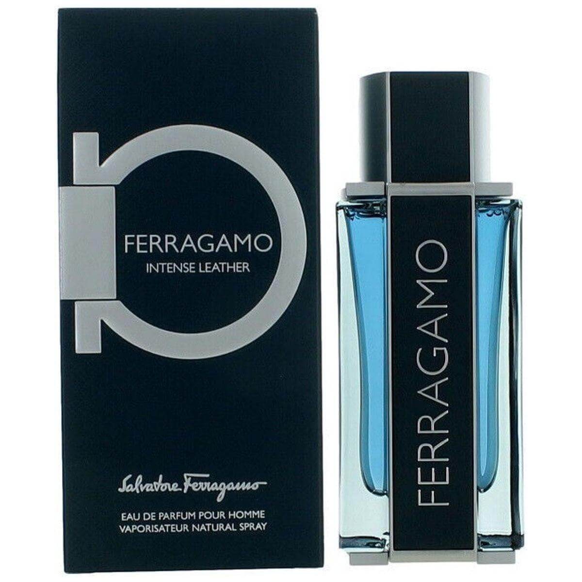 Ferragamo Intense Leather by Salvatore Ferragamo men EDP 3.3 / 3.4 oz New In Box 8052464890705