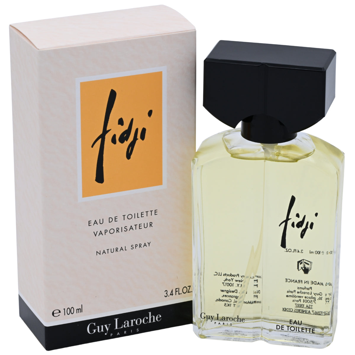 Fidji by Guy Laroche Perfume for Women edt 3.3 / 3.4 oz BRAND NEW IN BOX 3360372009641