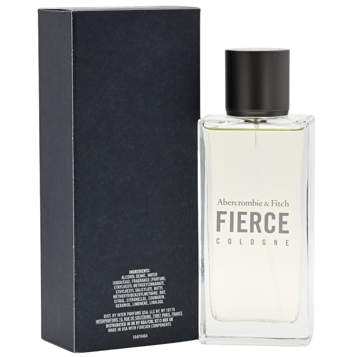 Fierce by Abercrombie & Fitch for men EDC 3.4 oz New in Box 085715169587