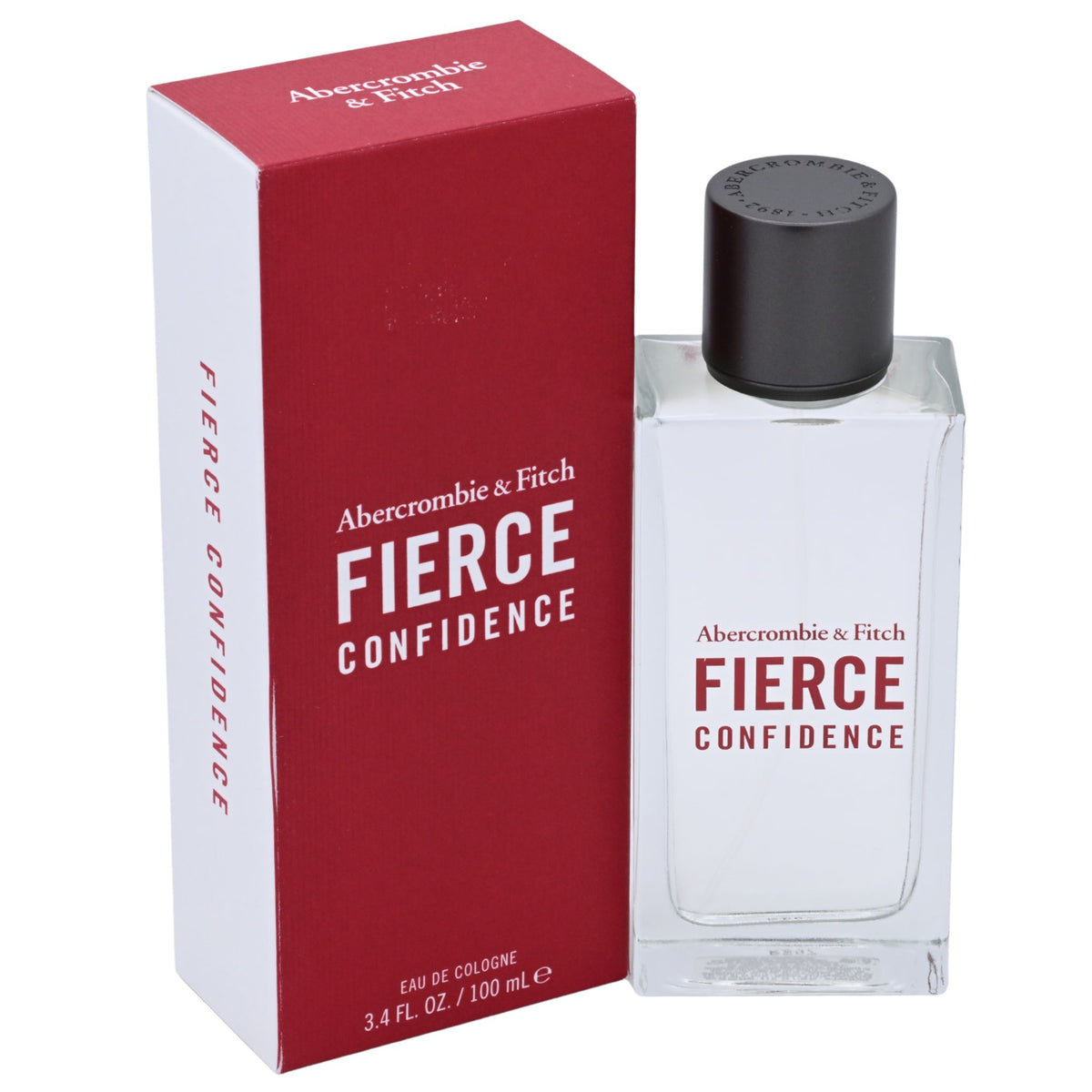 Fierce Confidence by Abercrombie & Fitch for men EDC 3.3 / 3.4 oz New in Box 085715170439