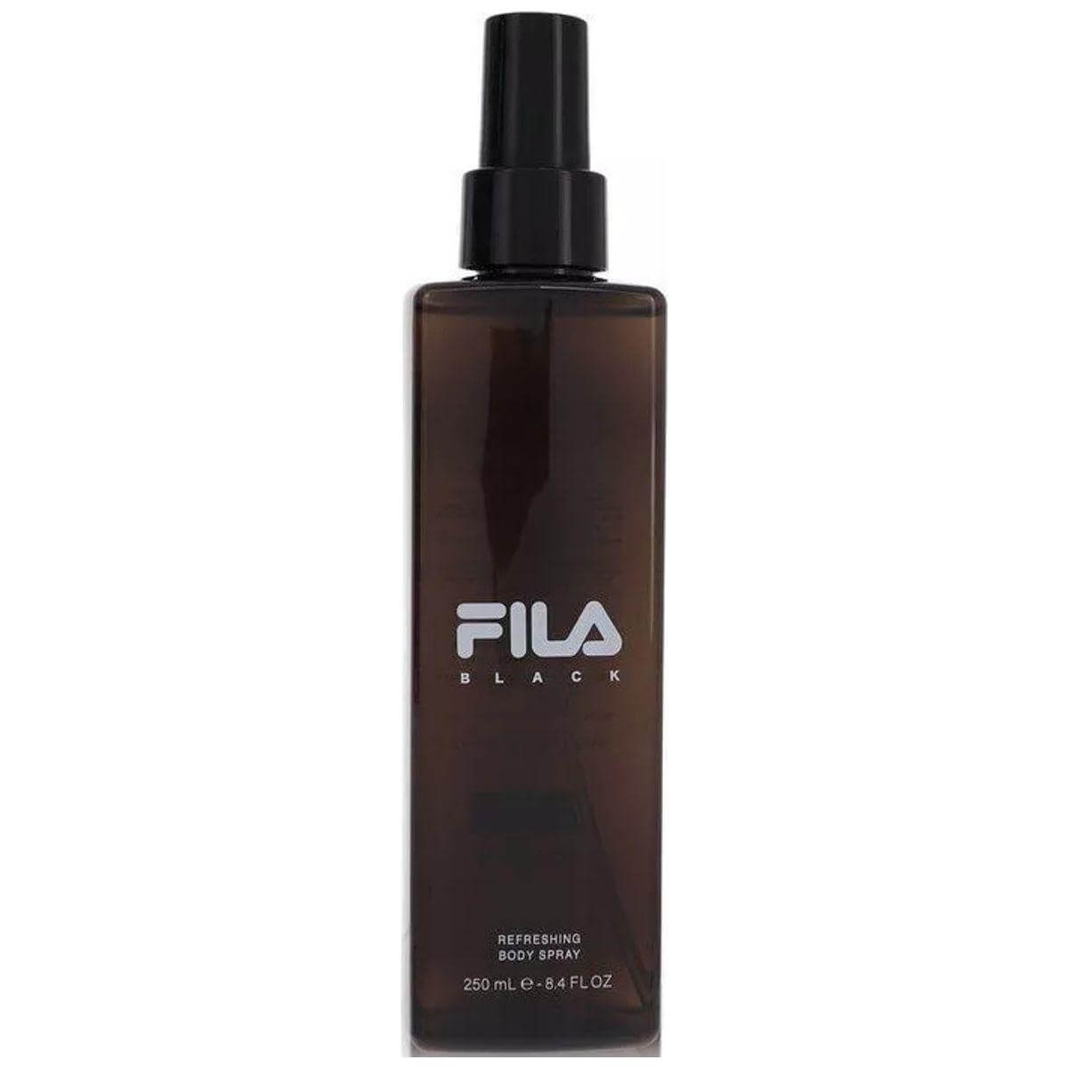 Fila Black by Fila body spray for men 8.4 oz New 843711294654