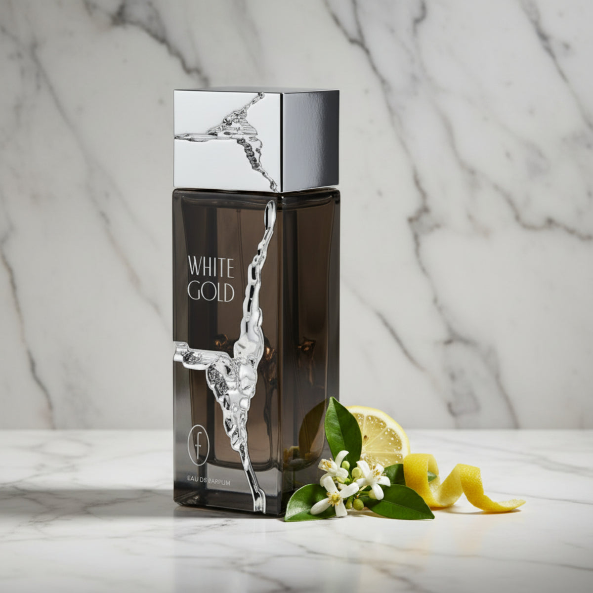 Flavia White Gold Eau de Parfum Spray for Men 3.4 oz (100 ml) New in Retail Box 6295199800393