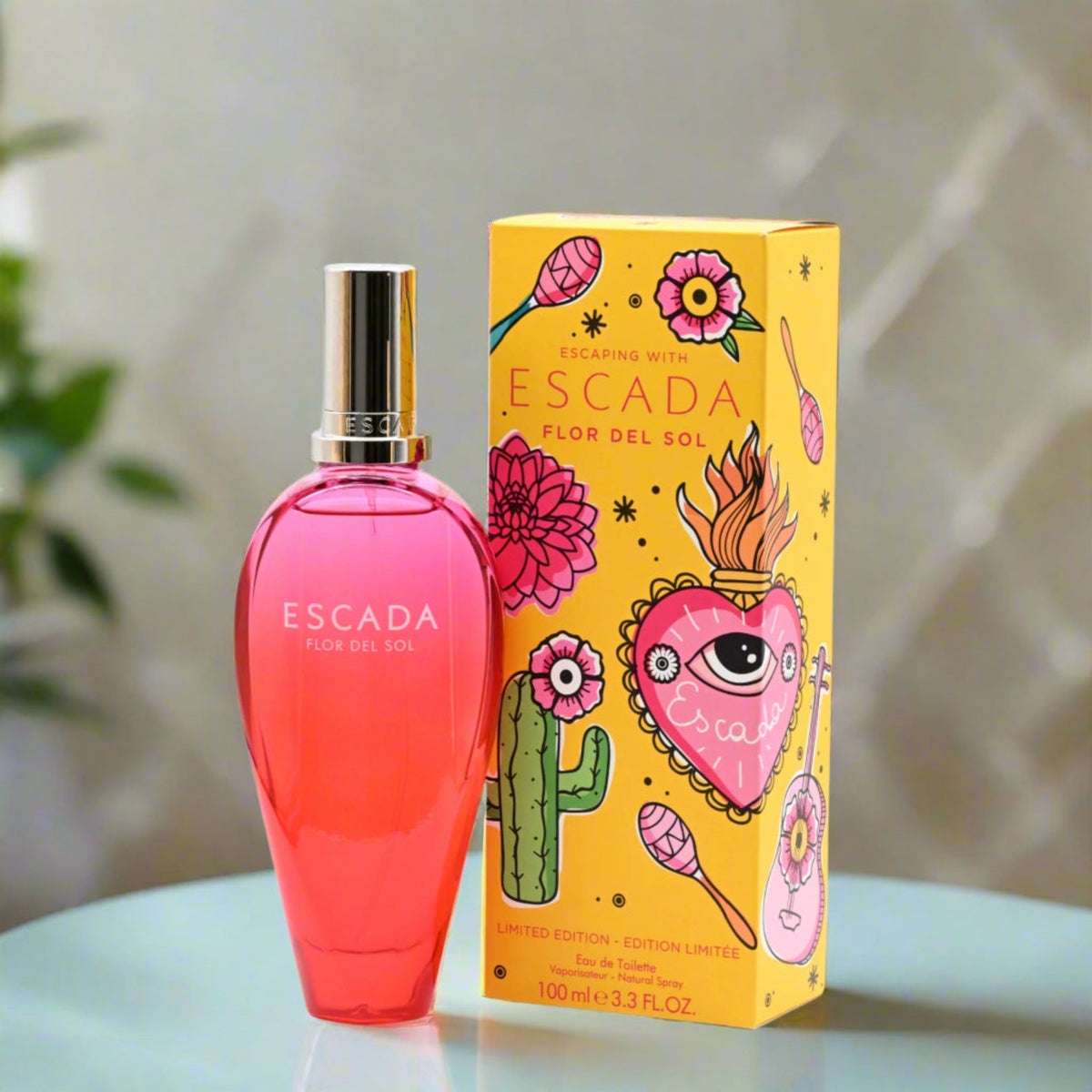 Flor Del Sol (Limited Edition) by Escada for women EDT 3.3 / 3.4 oz New In Box 3614229478693