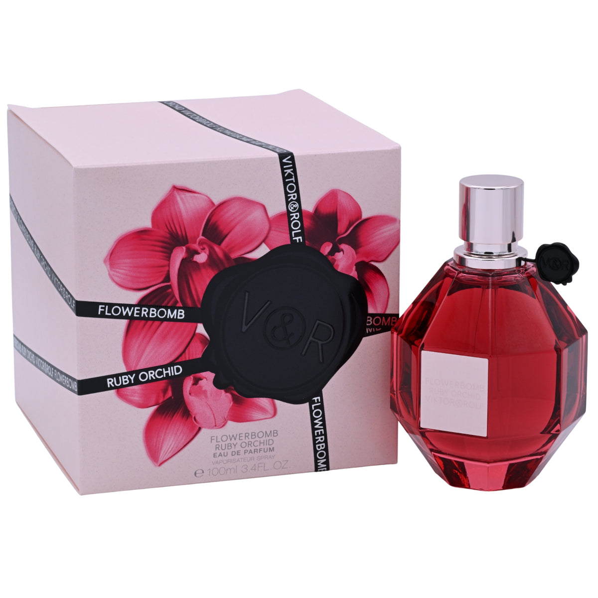 Flowerbomb Ruby Orchid by Viktor & Rolf for her EDP 3.3 /3.4 oz New in Box 3614273622639