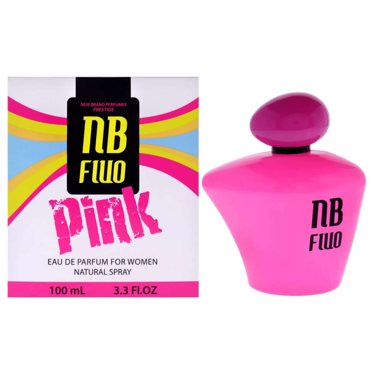 Fluo Pink by New Brand perfume for women EDP 3.3 / 3.4 oz New In Box 5425017735151