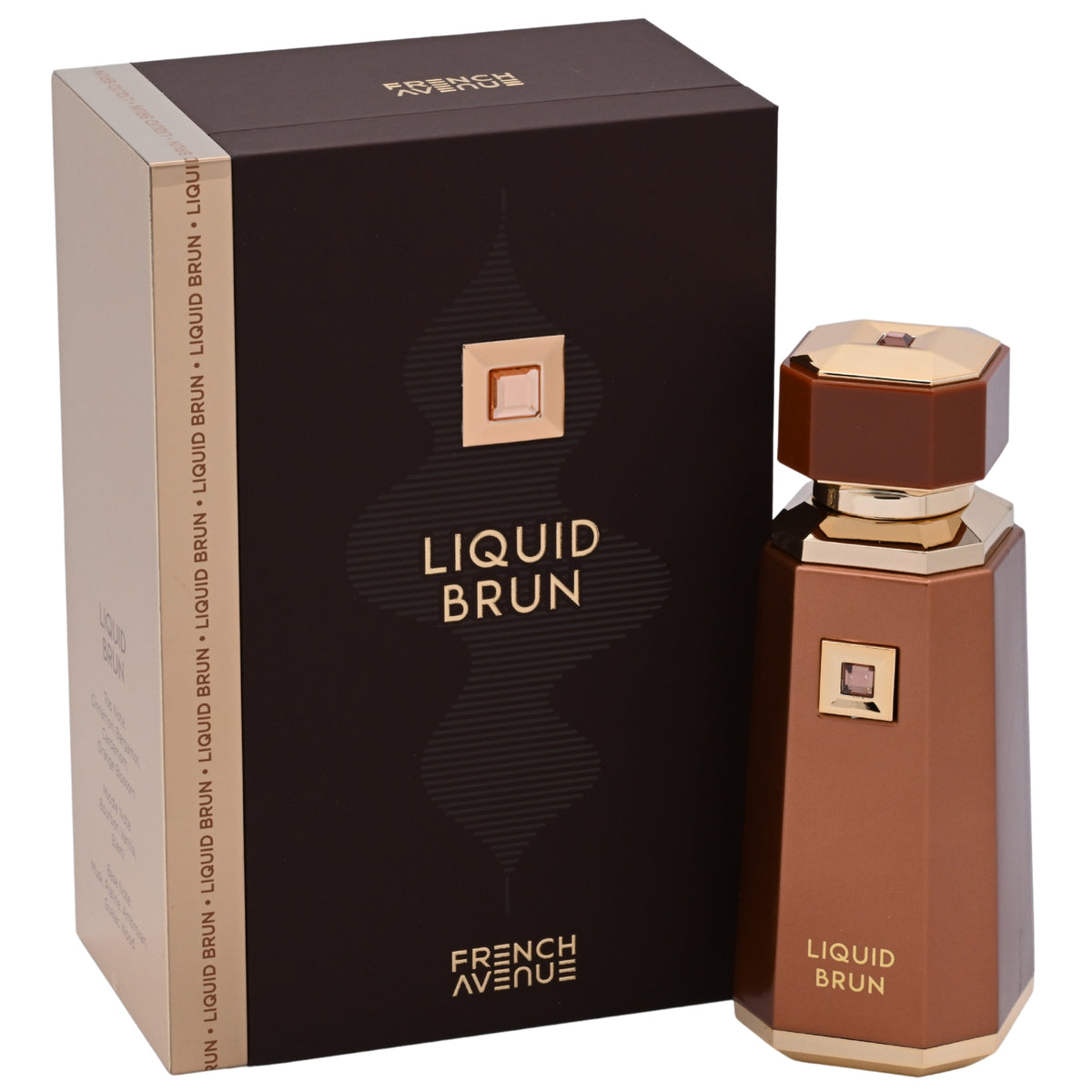 French Avenue Liquid Brun Eau de Parfum Spray for Men 3.4 oz / 100 ml NIB 6290360375694