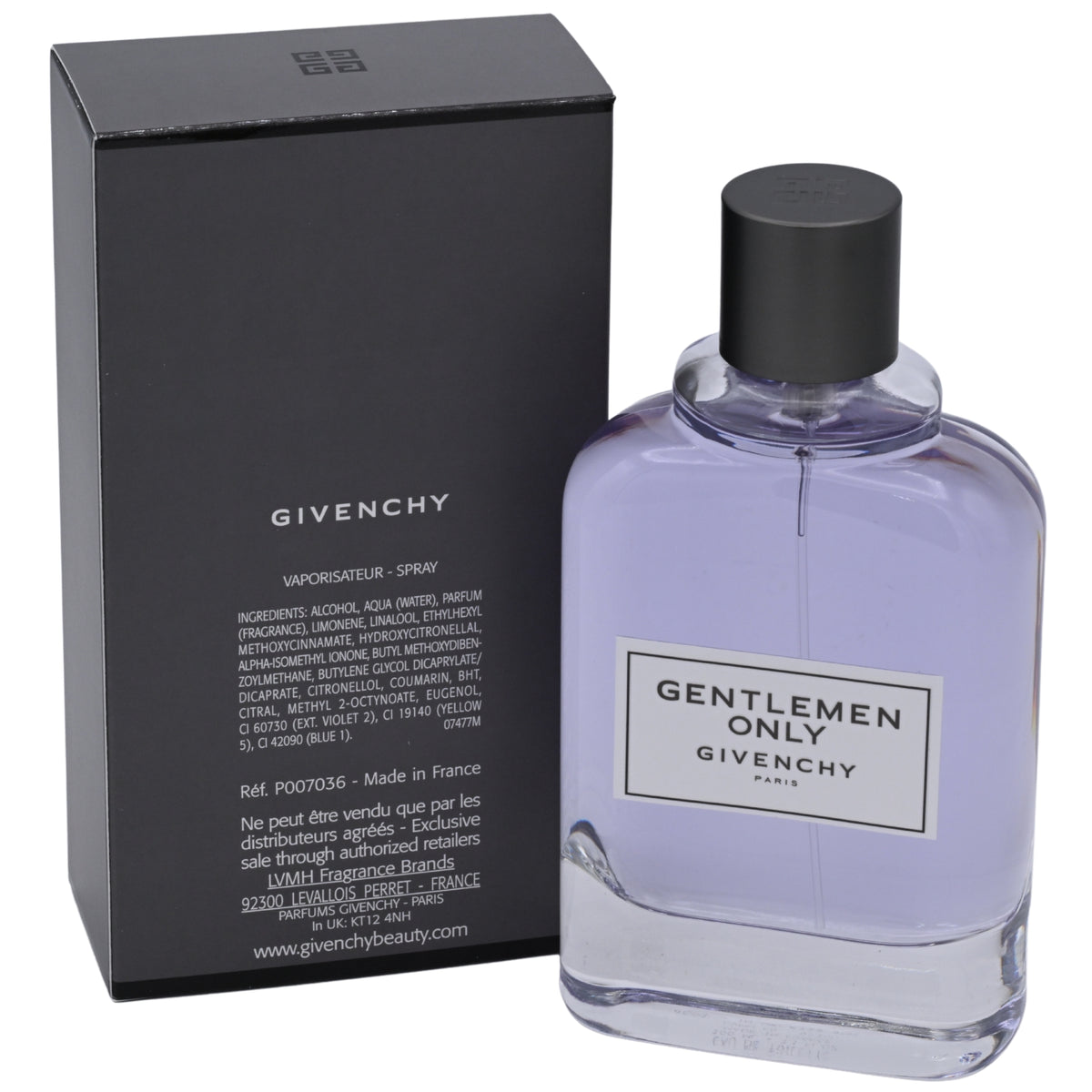 GENTLEMEN ONLY by Givenchy Cologne 3.3 / 3.4 oz EDT Cologne For Men New in Box 3274870012136