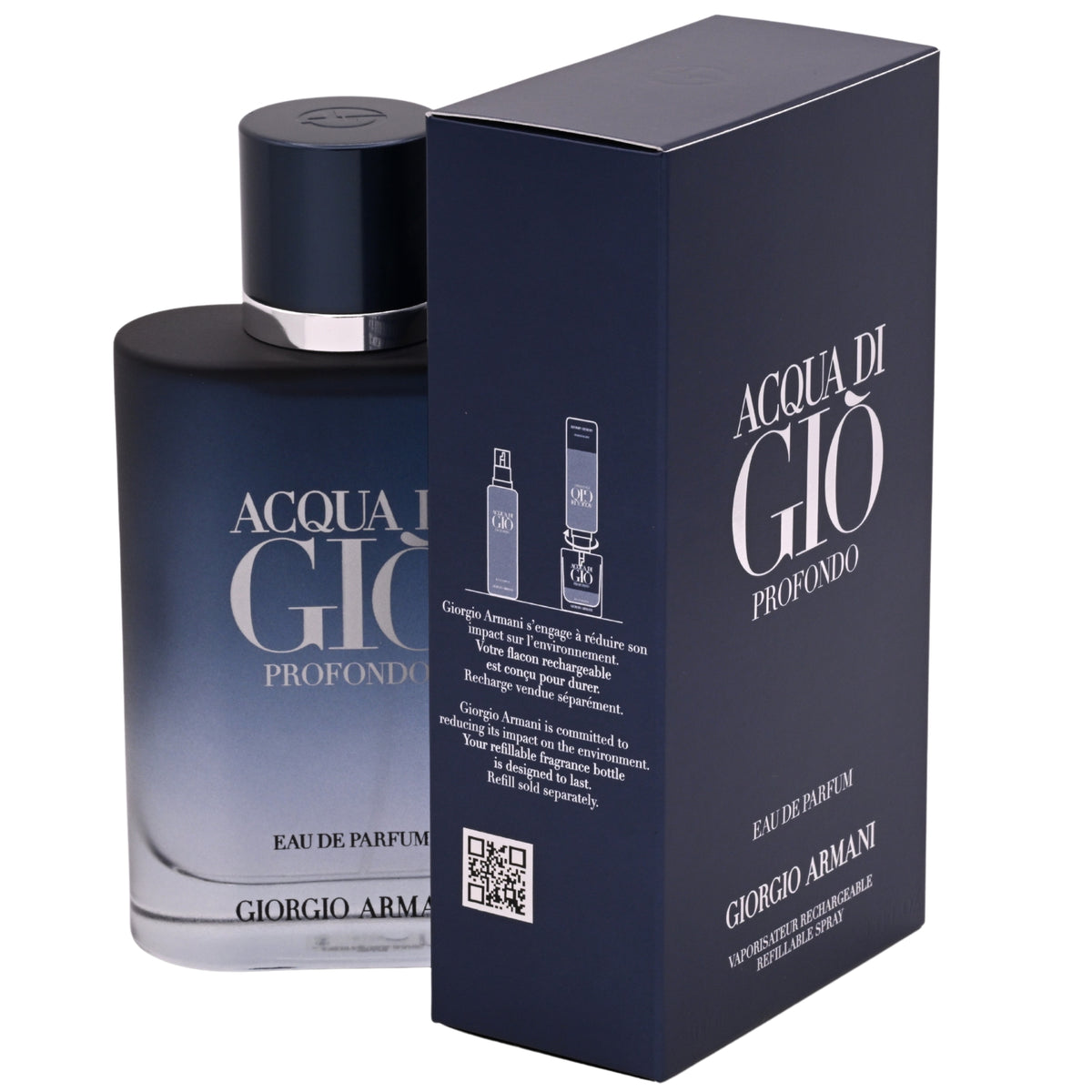 Giorgio Armani Acqua di Giò Profondo Eau de Parfum Spray for Men 3.4 oz 3614273953849