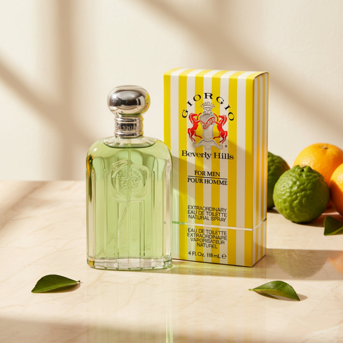 GIORGIO BEVERLY HILLS Pour Homme Cologne 4.0 oz New in Box 719346536325