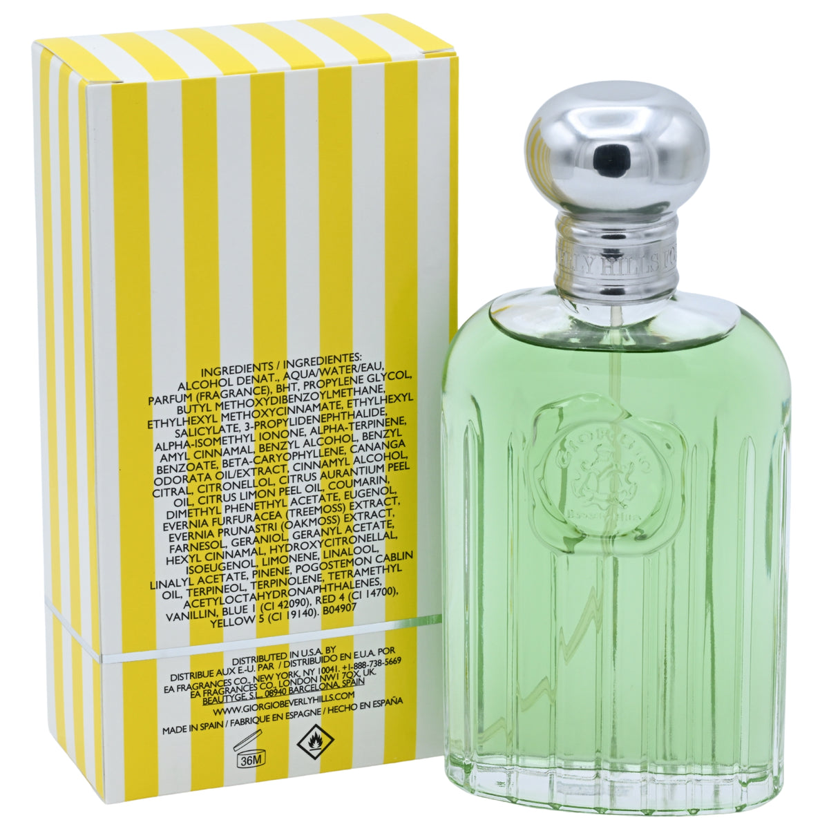 GIORGIO BEVERLY HILLS Pour Homme Cologne 4.0 oz New in Box 719346536325