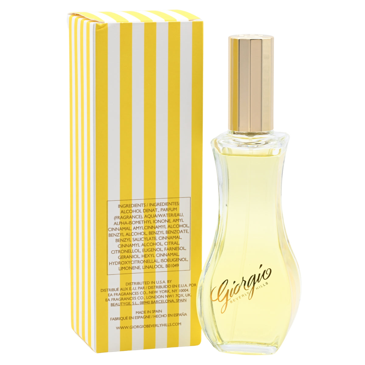GIORGIO by Giorgio Beverly Hills 3 / 3.0 oz EDT Perfume for Women New In Box 716393009581