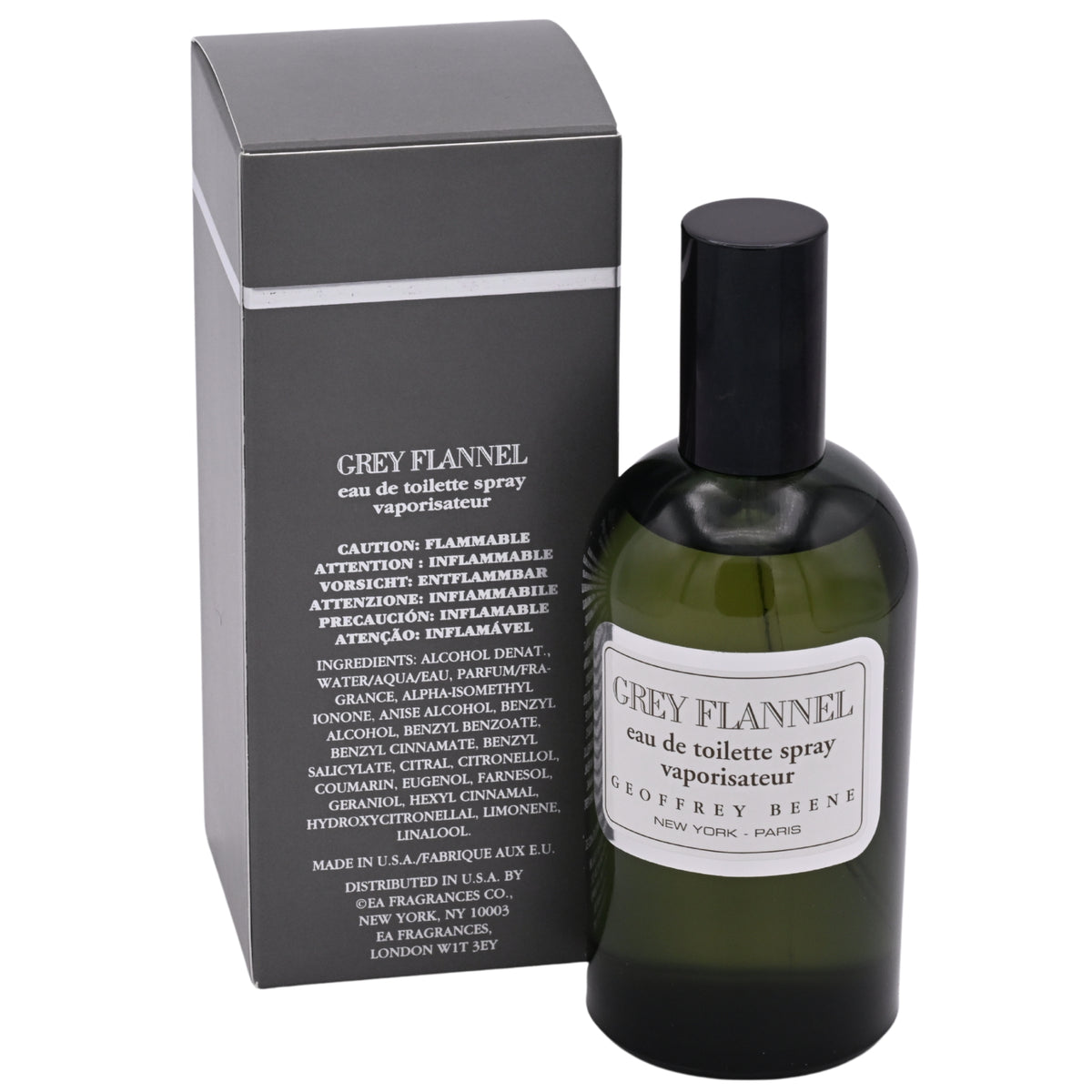 Grey Flannel by Geoffrey Beene cologne for men EDT 4.0 oz New in Box 719346021784