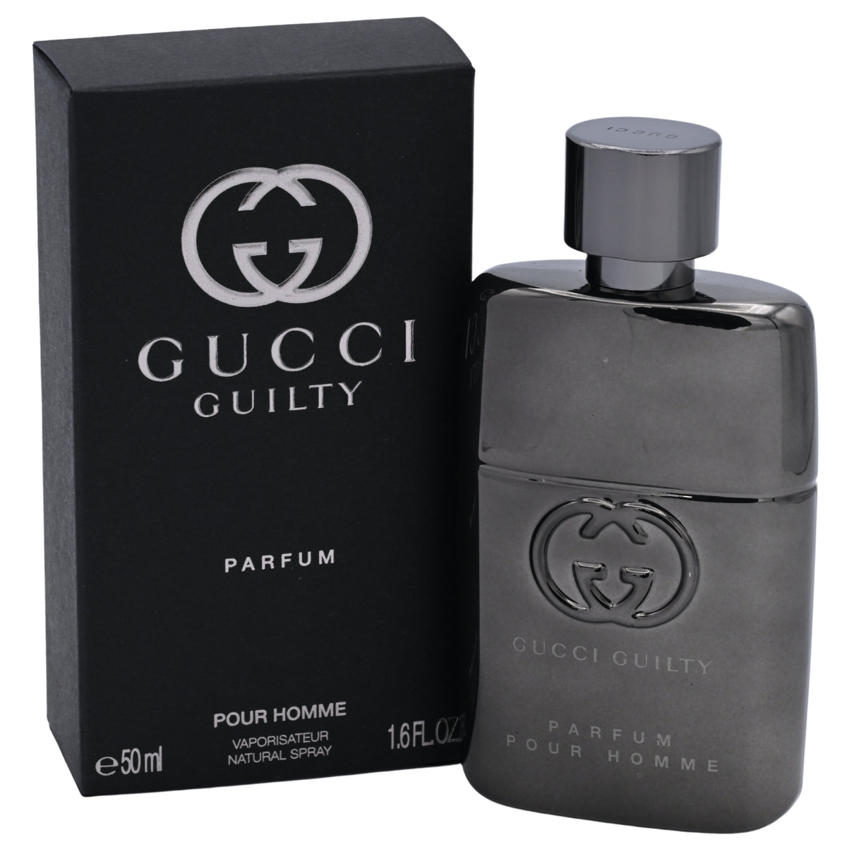Gucci Guilty Pour Homme by Gucci Parfum Spray for Men 1.6 oz (50 ml) 3616301794615