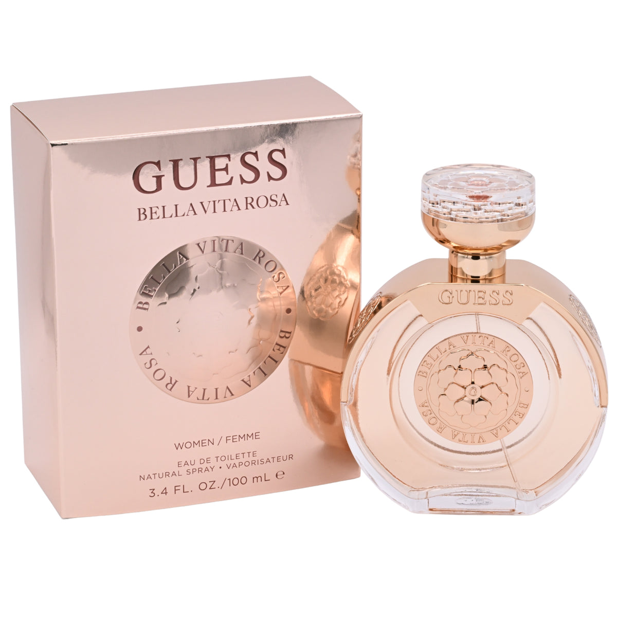 Guess Bella Vita Rosa Eau de Toilette Spray for Women 3.4 oz (100 ml) by Guess 085715333049
