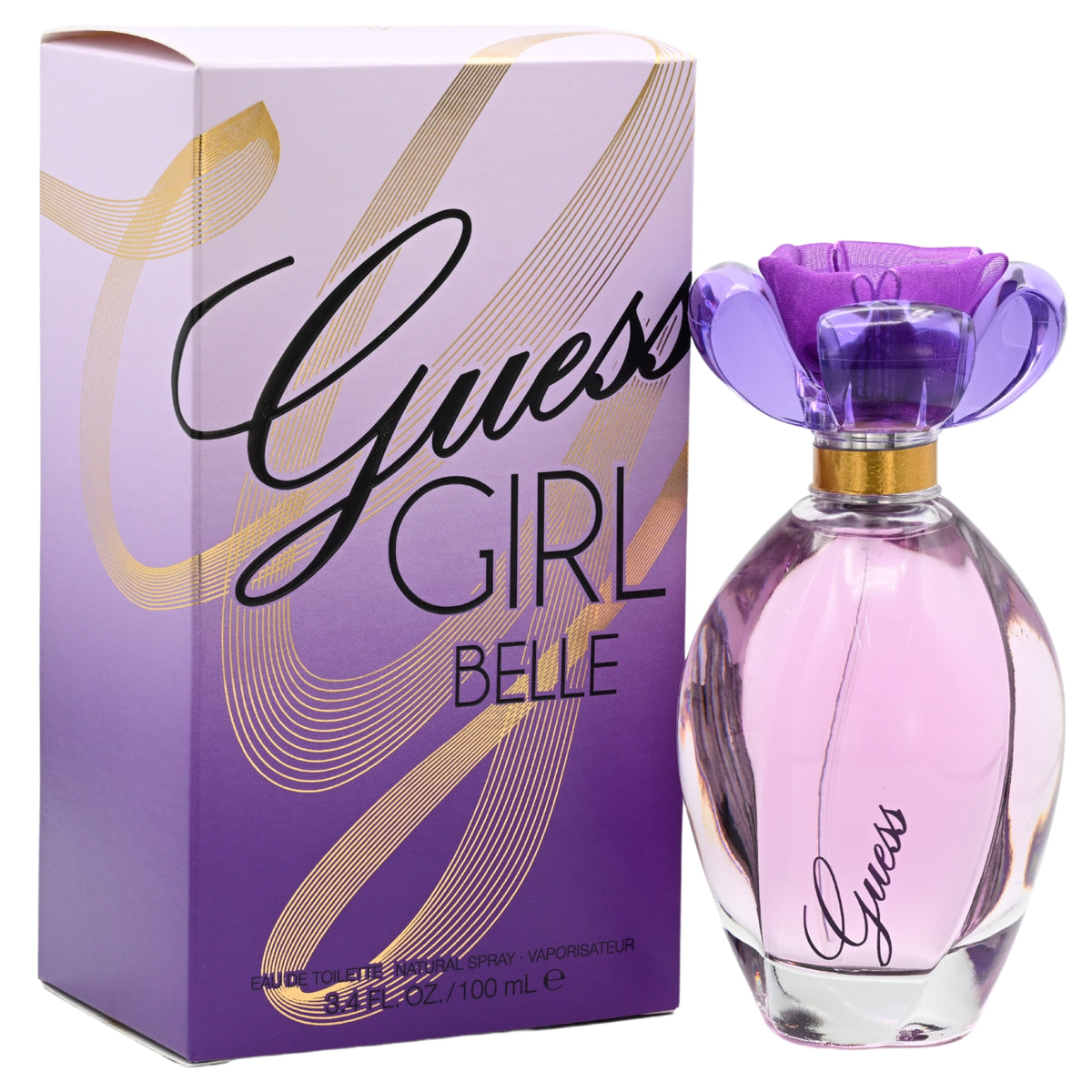 Guess GIRL BELLE by GUESS Spray 3.4 / 3.3 oz EDT Perfume For Women NEW IN BOX 3607348879014