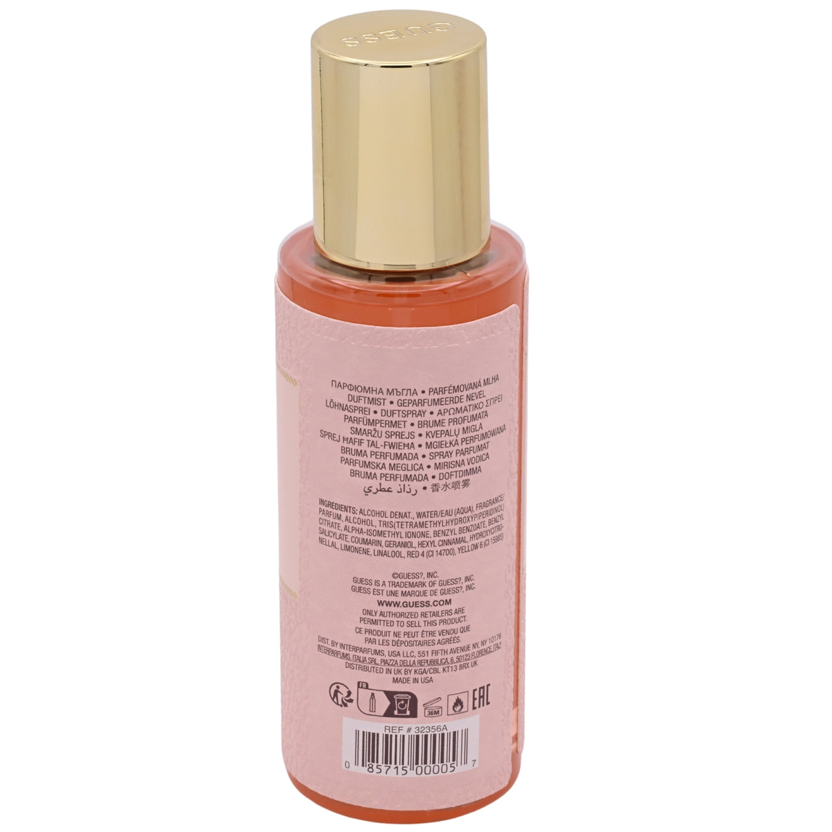 GUESS Iconic Fragrance Mist Spray for Women, 8.4 fl oz 085715000057