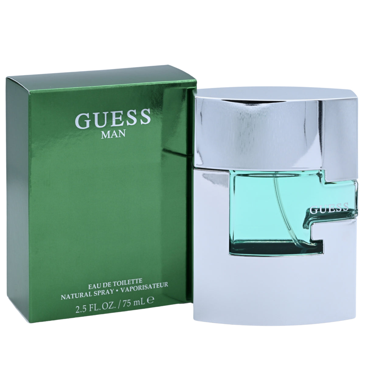 GUESS MAN Guess Cologne 2.5 oz EDT For Men New in Box 3607341792198