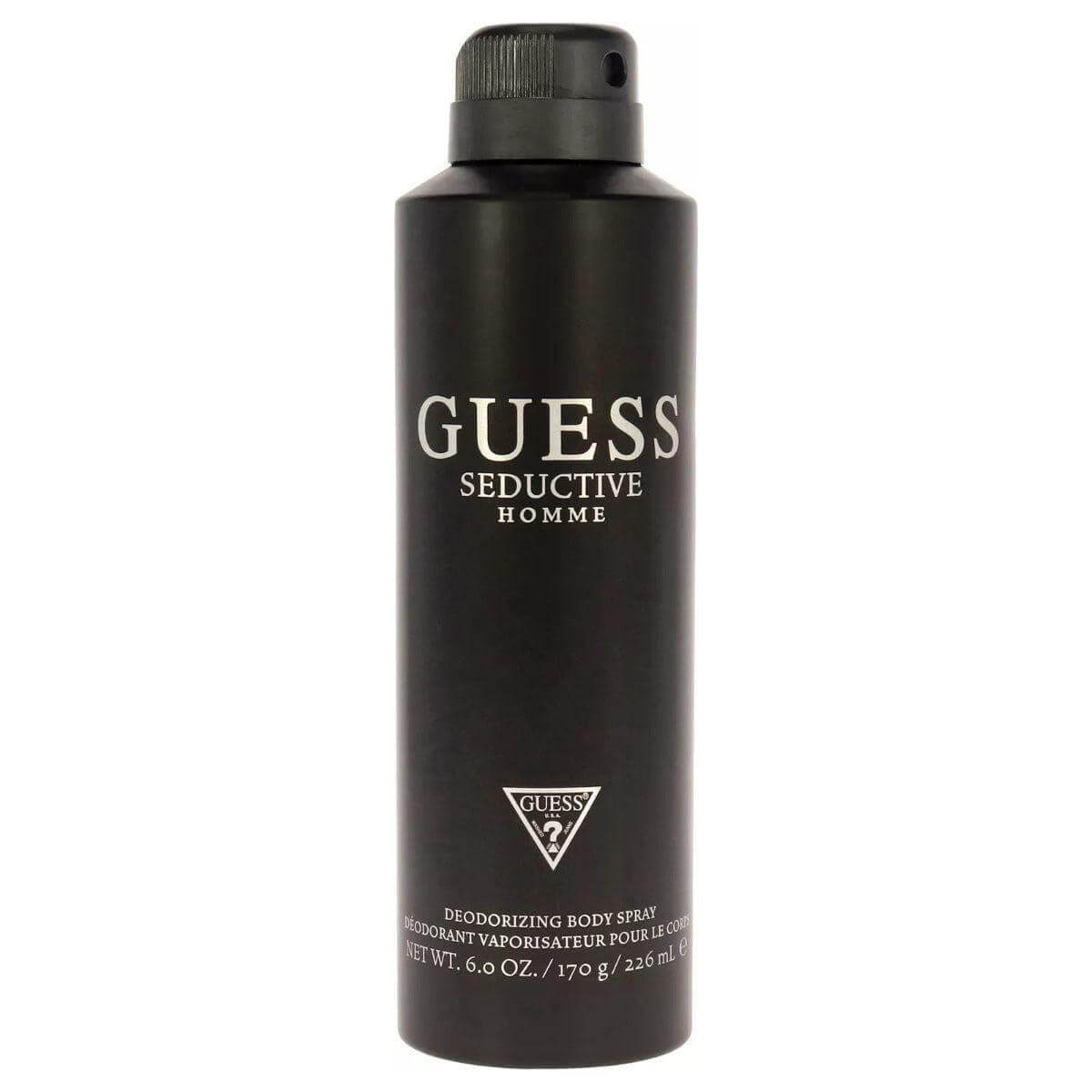 Guess Seductive Homme by Guess deodorant body spray for men 6.0 oz New 085715320476