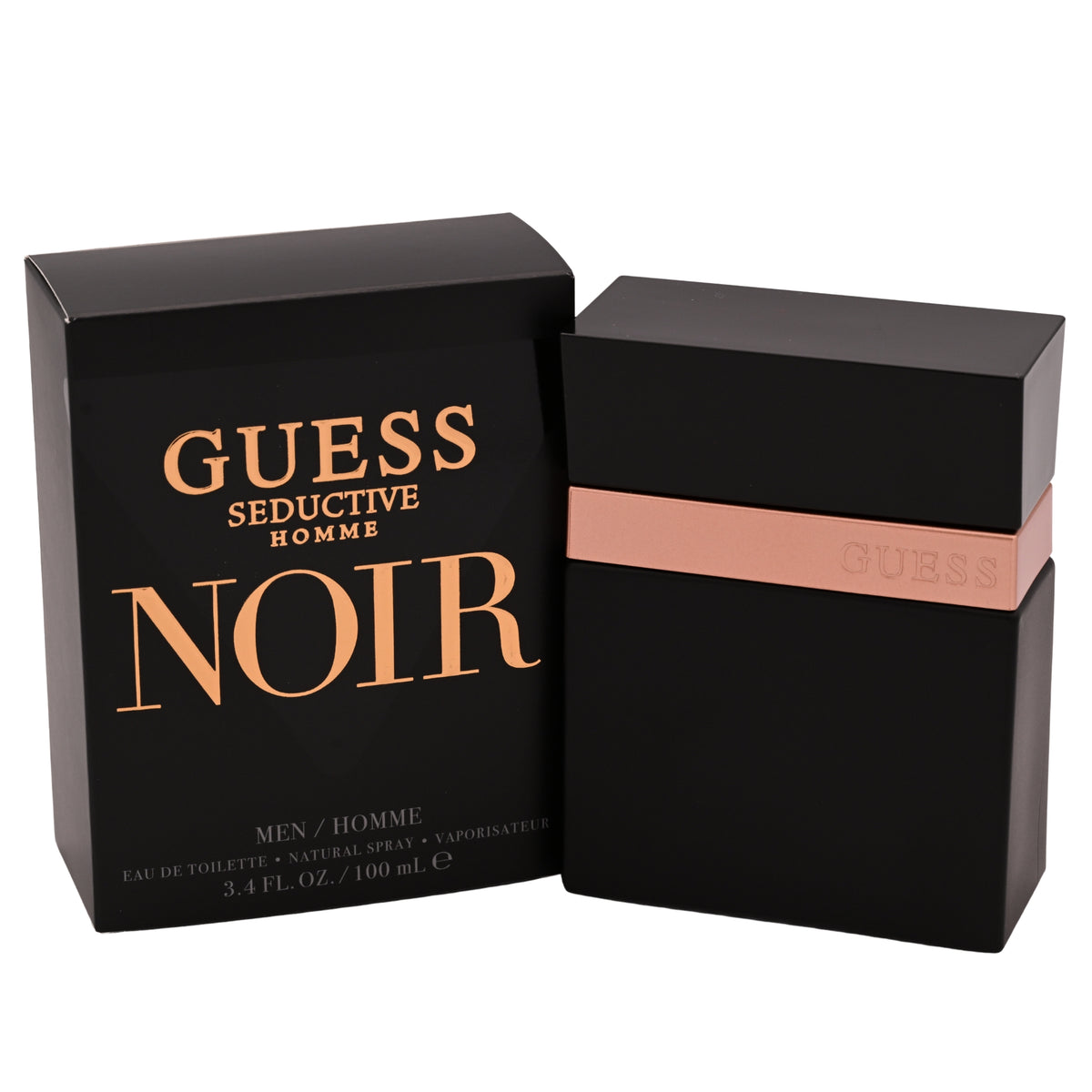 GUESS SEDUCTIVE HOMME NOIR by Guess cologne EDT 3.3 / 3.4 New in Box 085715320377