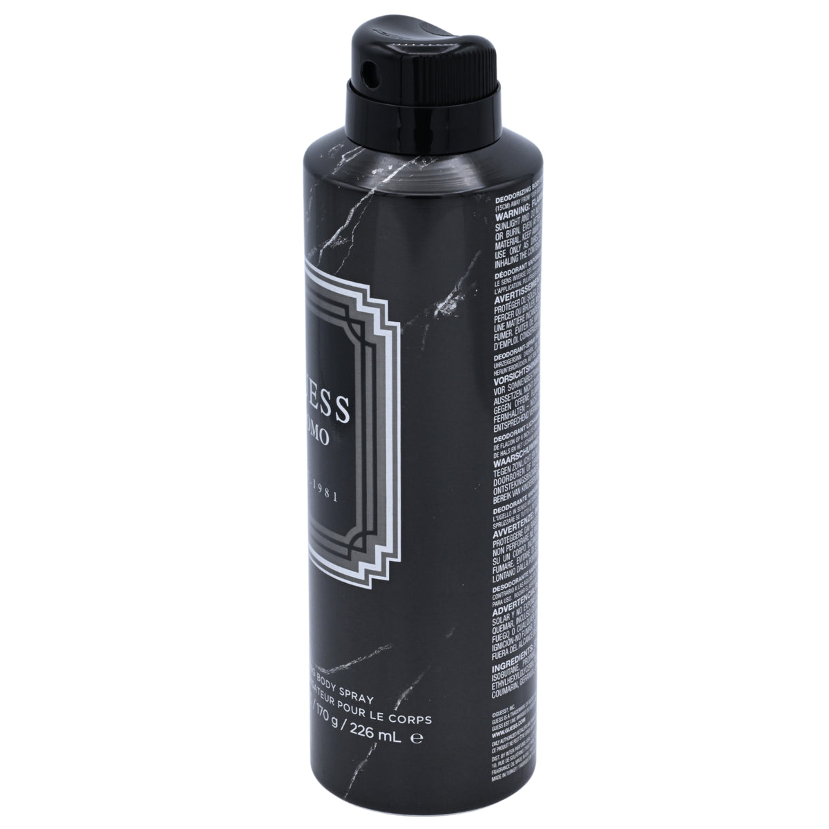 GUESS Uomo Deodorizing Body Spray for Men 6.0 fl oz 085715326638