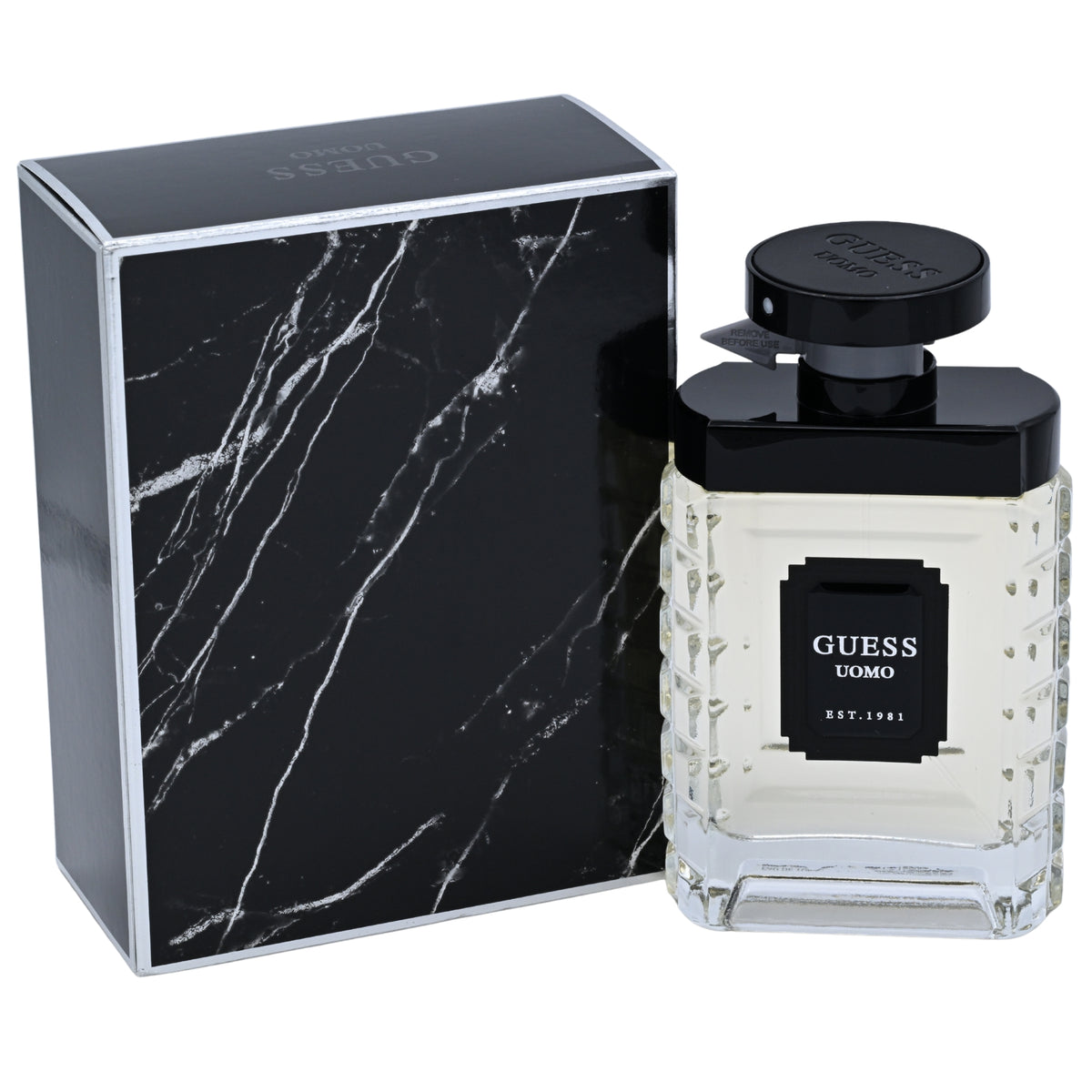 Guess Uomo Eau de Toilette (EDT) Spray for Men 3.4 oz by Guess 085715326607