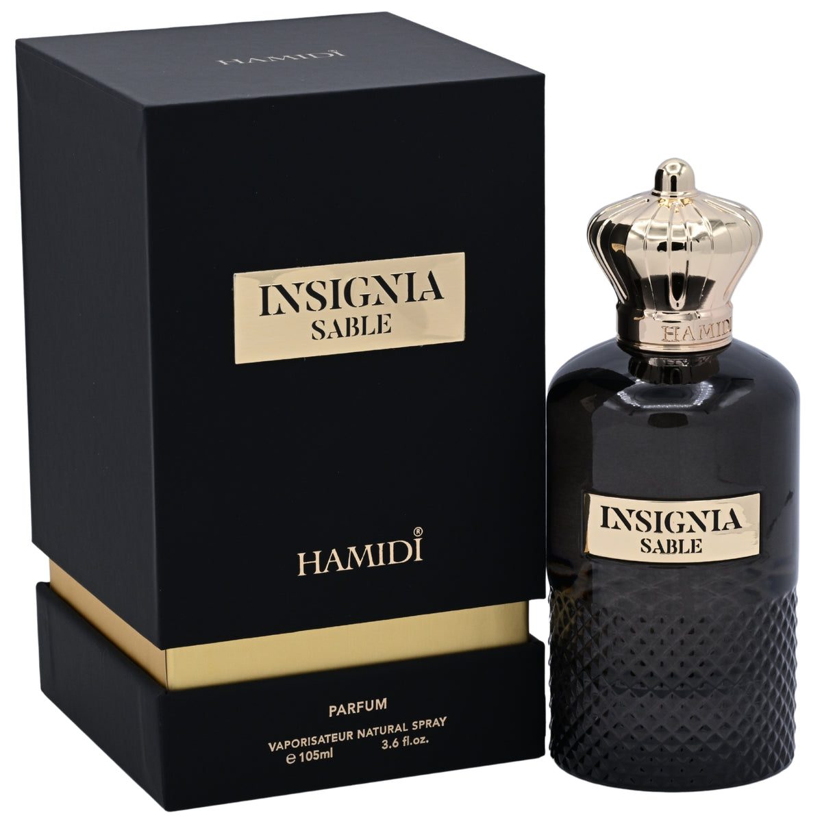 Hamidi Insignia Sable EDP Spray Men, 3.6 oz 105ml Series 6294015179033
