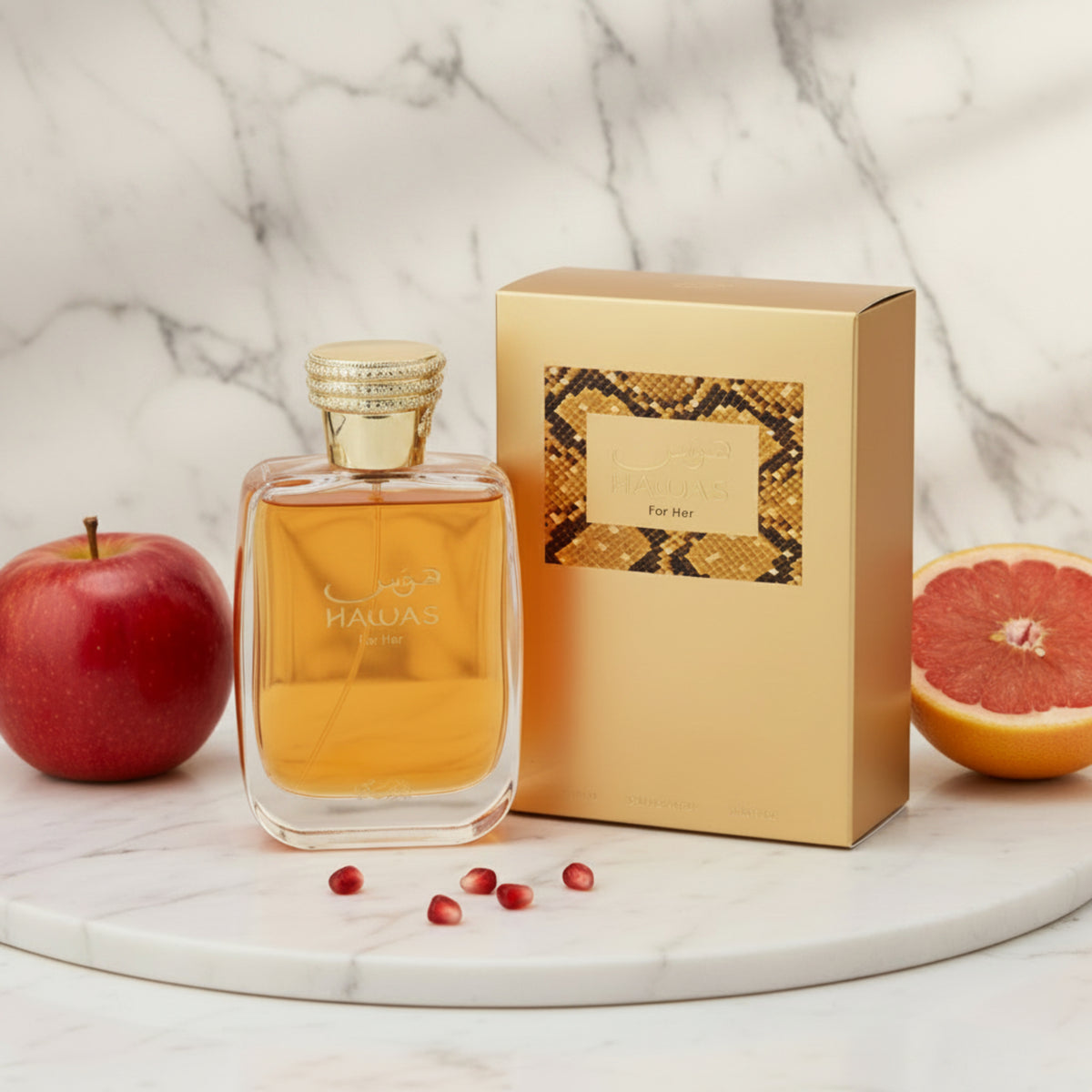 Hawas for her by Rasasi perfume EDP 3.38 oz New in Box 614514331019